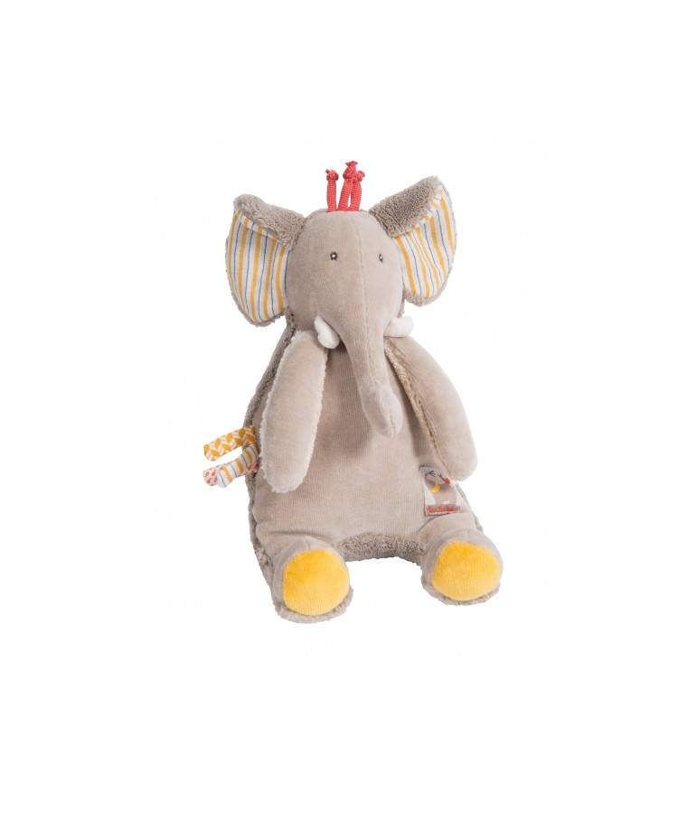 Toy Memorabilia - Ancien - Moule en plastique - Eléphant rouge - Pour pâte  à modeler ou sable
